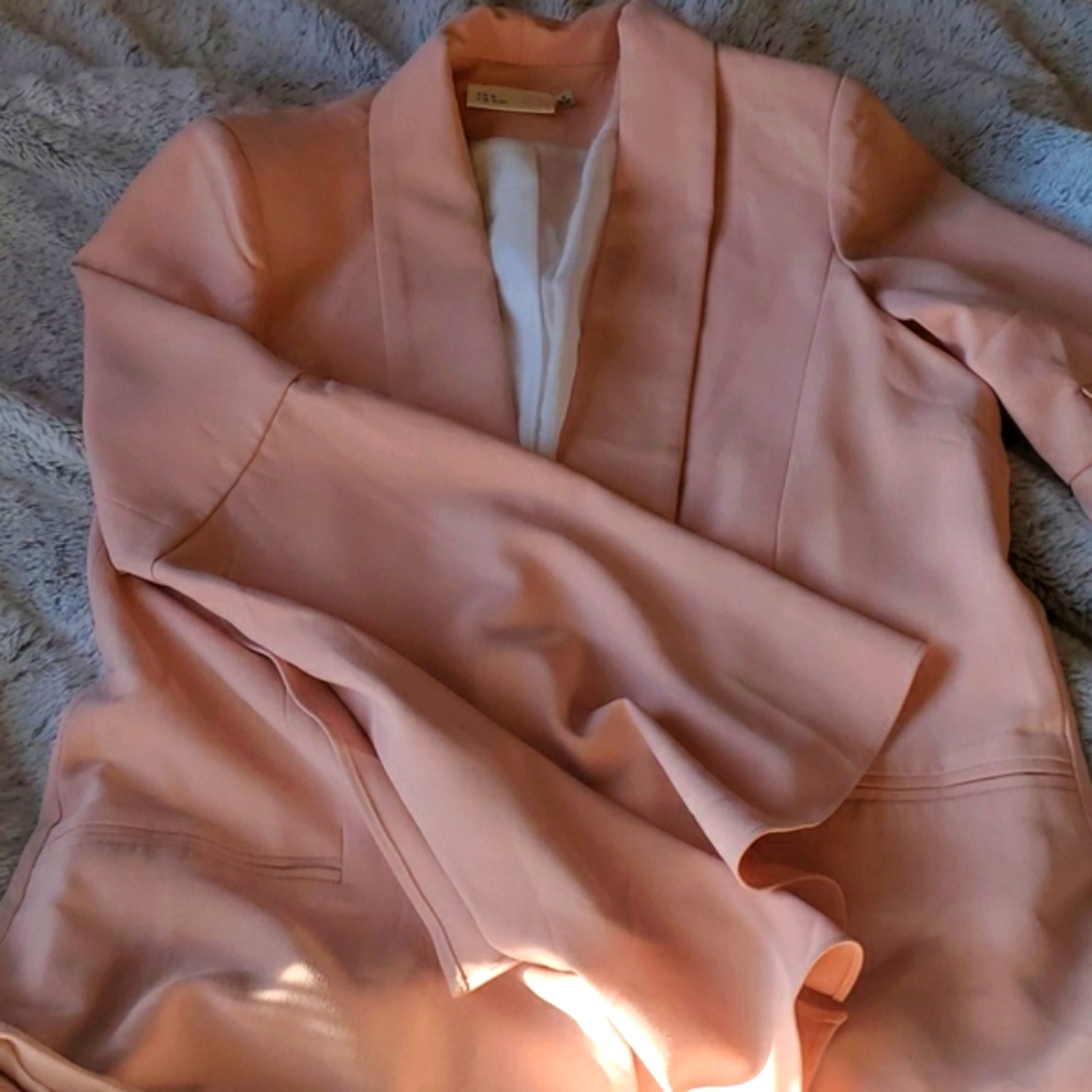Longline Split Sleeve Blazer